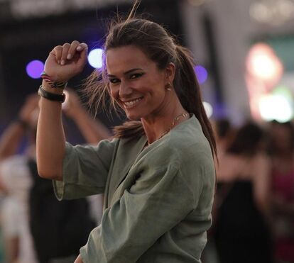 Rainha dos festivaleiros: Cláudia Vieira dá show no meio da multidão do Alive