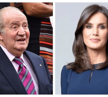 Aí está! Juan Carlos I admite pela primeira vez que existe 'um desacordo pessoal' entre ele e Letizia
