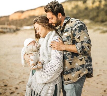 A bonita família de Rodrigo Trindade e Marta Peneda