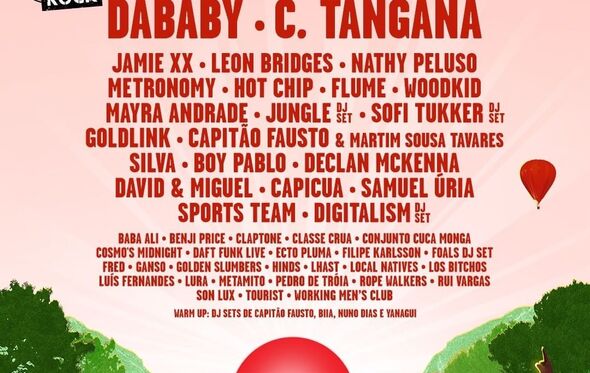 Super Rock Super Bock, 2022, cartaz