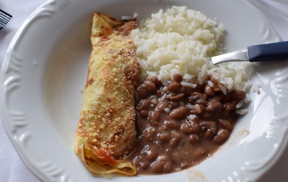 Arroz com feijão