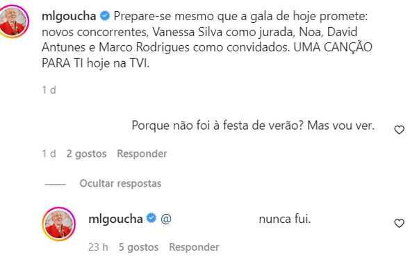manuel luís goucha, festa tvi, polémica
