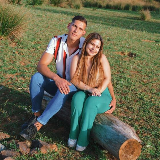 Sandrina Pratas e Lucas Santos