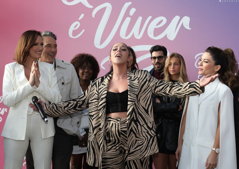 Sara Carreira na novela Quero é Viver 