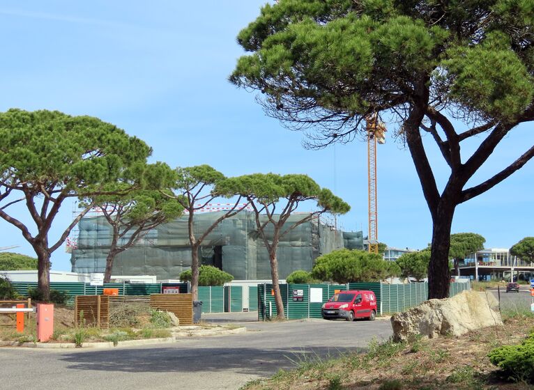 Obras da mansão de Cristiano Ronaldo na Quinta da Marinha, Cascais