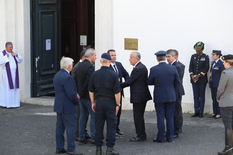 André Serra, funeral, capela militar de Benfica