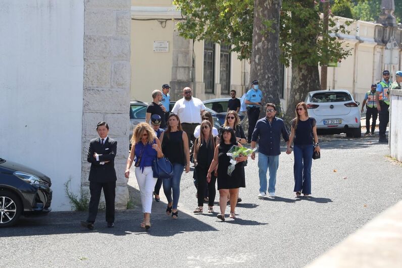 André Serra, funeral, capela militar de Benfica