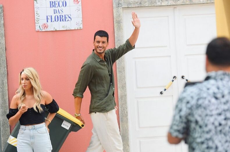 Ruben Rua e Helena Coelho na 'Rua das Flores'