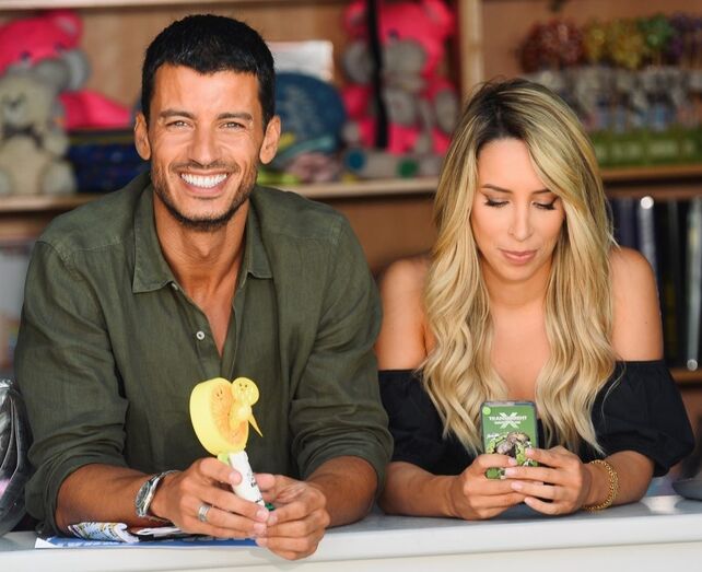 Ruben Rua e Helena Coelho na 'Rua das Flores'
