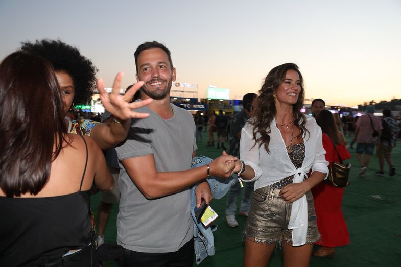 Claudia Vieira e Pedro Teixeira 