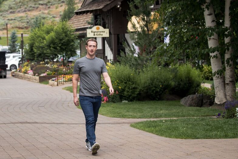 Mark Zuckerberg, Sun Valley