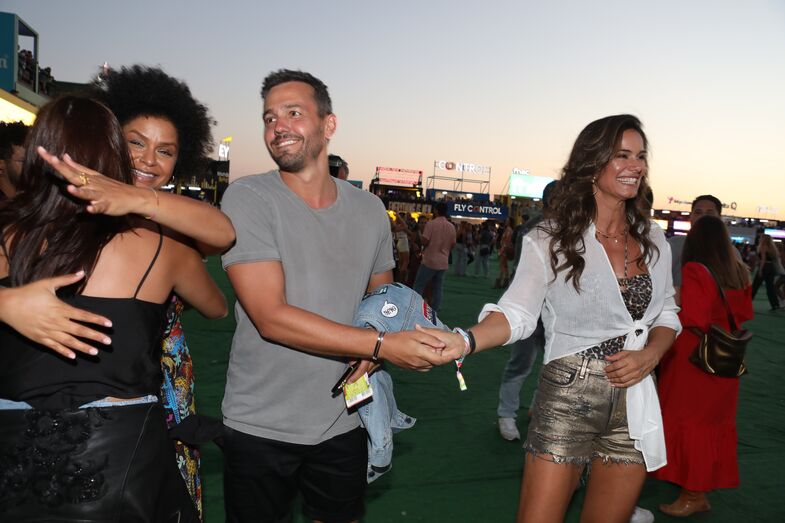 Claudia Vieira e Pedro Teixeira 