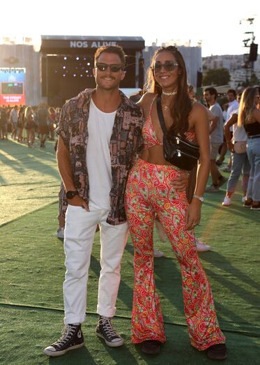 Tiago Teotónio Pereira e Rita Patrocínio no NOS Alive