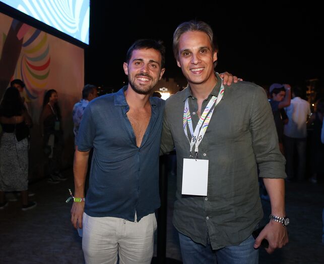 Bernardo Sousa e Nuno Gomes no NOS Alive