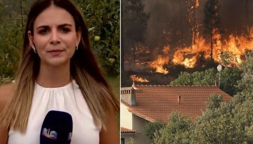 Marta Sobral, jornalista, SIC, incêndio, Ourém