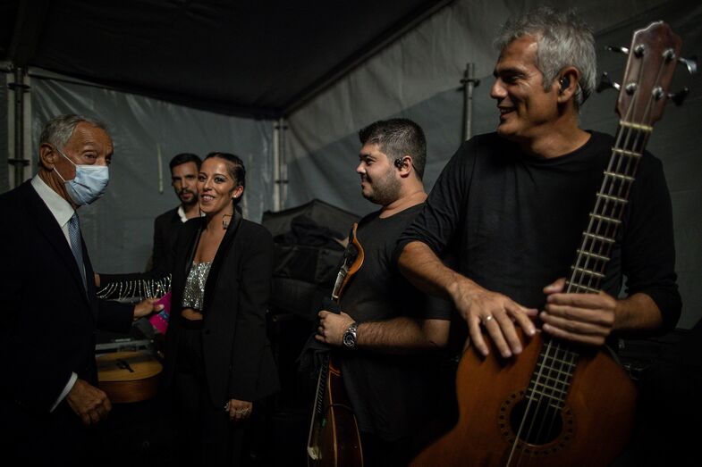 Sara Carreira na novela Quero é Viver 