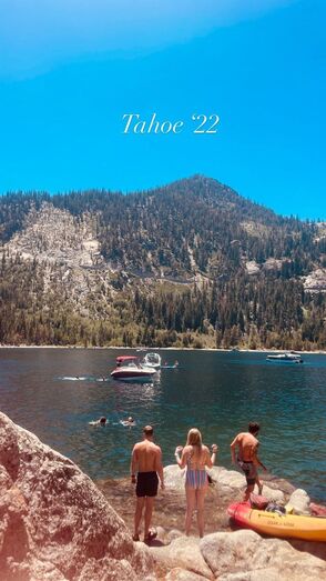 Matilde Breyner, Tiago Felizardo, Lago Tahoe, Califórnia