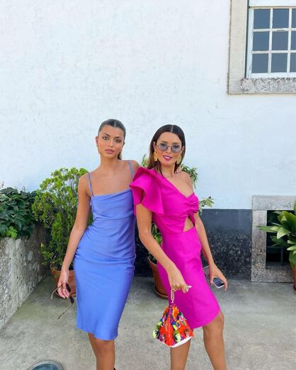 Maria Cerqueira Gomes e a filha, Francisca