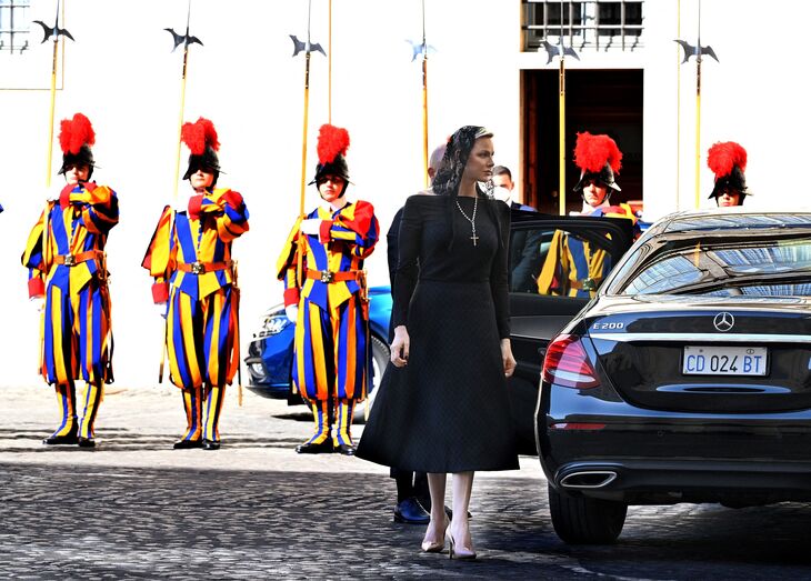 Alberto do Mónaco, Charlene, Vaticano