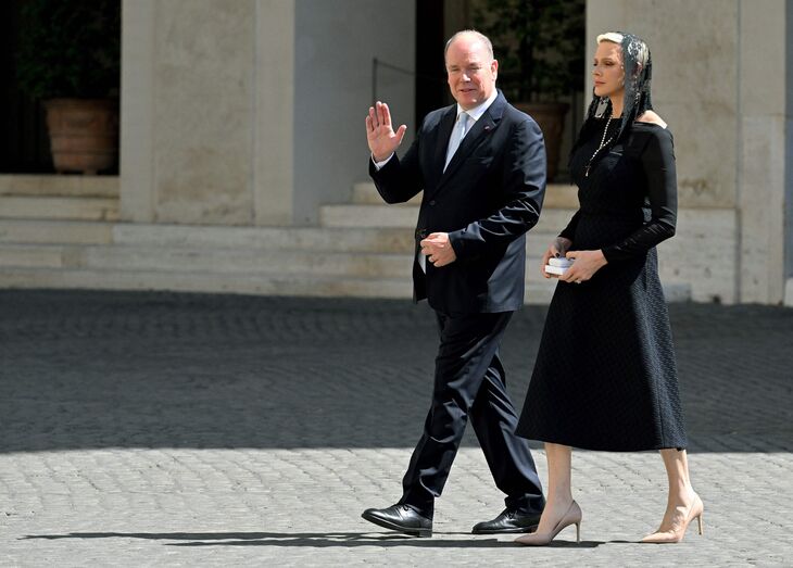 Alberto do Mónaco, Charlene, Vaticano