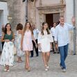 Rei Felipe, Letizia, Leonor e Sofia