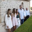 Rei Felipe, Letizia, Leonor e Sofia