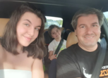 Bruno de Carvalho com a filha Catarina
