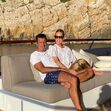 Luís Figo e Helene Svedin