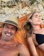 Luís Figo e Helene Svedin