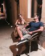 Luís Figo e Helene Svedin