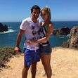 Luís Figo e Helene Svedin