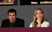 Luís Figo e Helen Svedin 