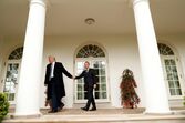 Donald Trump e Emmanuel Macron