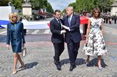 Donald Trump e Emmanuel Macron