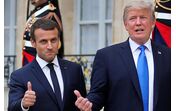 Donald Trump e Emmanuel Macron