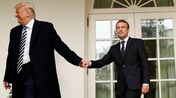 Donald Trump e Emmanuel Macron