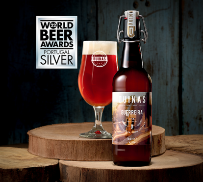 Cerveja Quinas conquista prata nos World Beer Awards 2022 