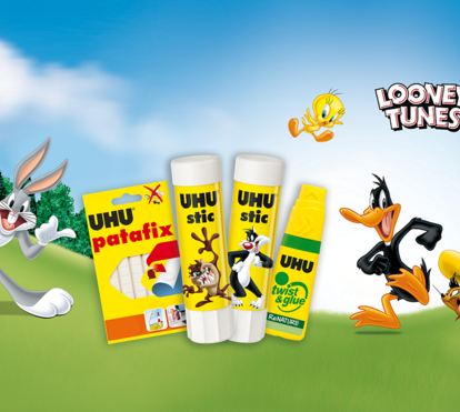 A UHU juntou-se aos Looney Tunes neste regresso às aulas