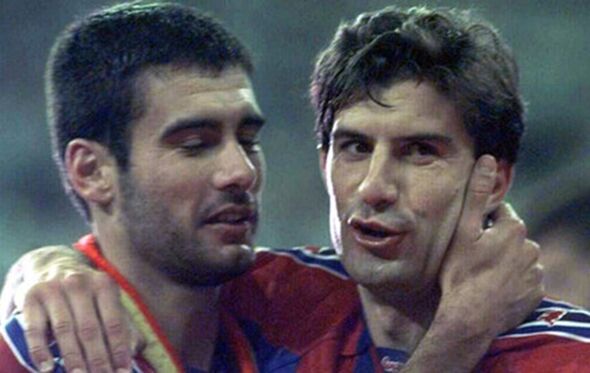 Pep Guardiola, Luís Figo
