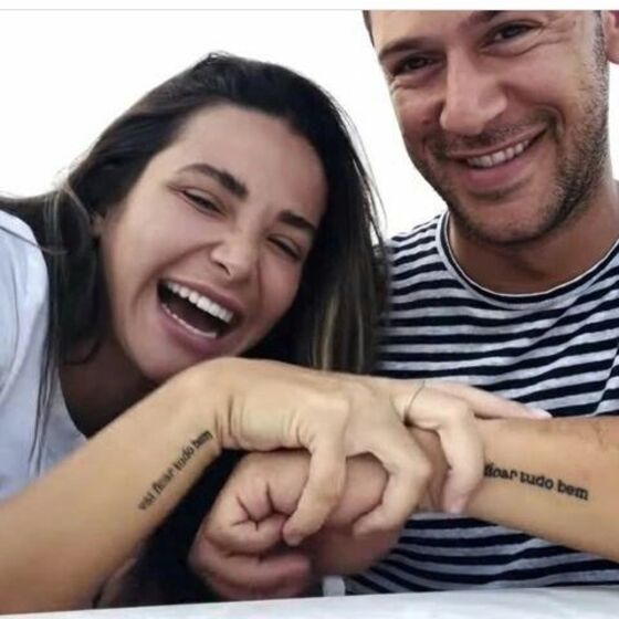 Bruna Gomes e Bernardo Sousa