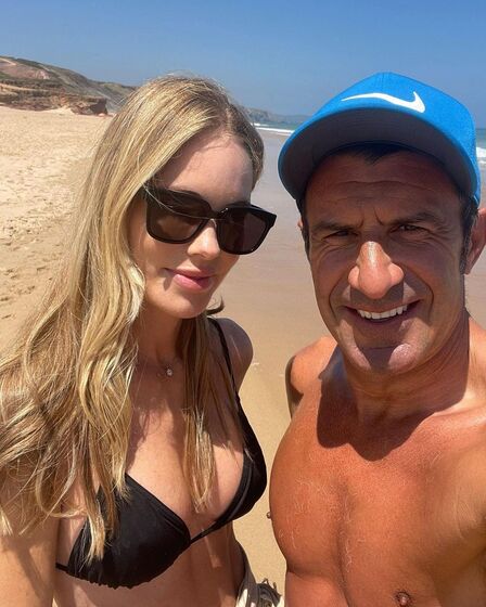 Luís Figo, Helen Svedin