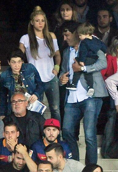 Shakira com o irmão Tonino