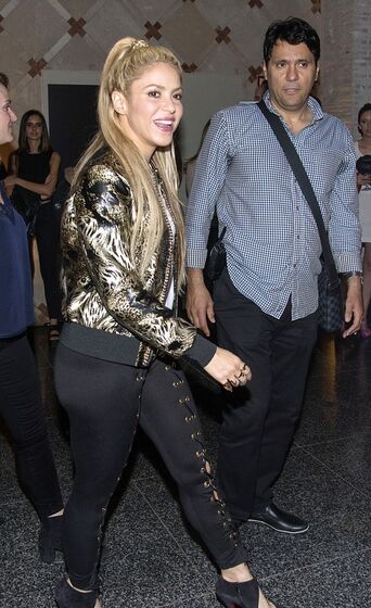 Shakira com o irmão Tonino