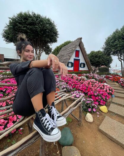 A influencer brasileira não perdeu a oportunidade de estar Bernardo Sousa no rali da Madeira.