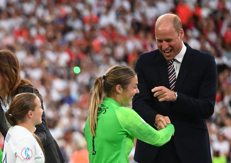 Príncipe William final do Euro Feminino