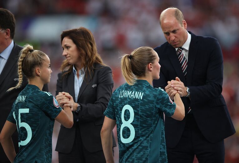 Príncipe William final do Euro Feminino