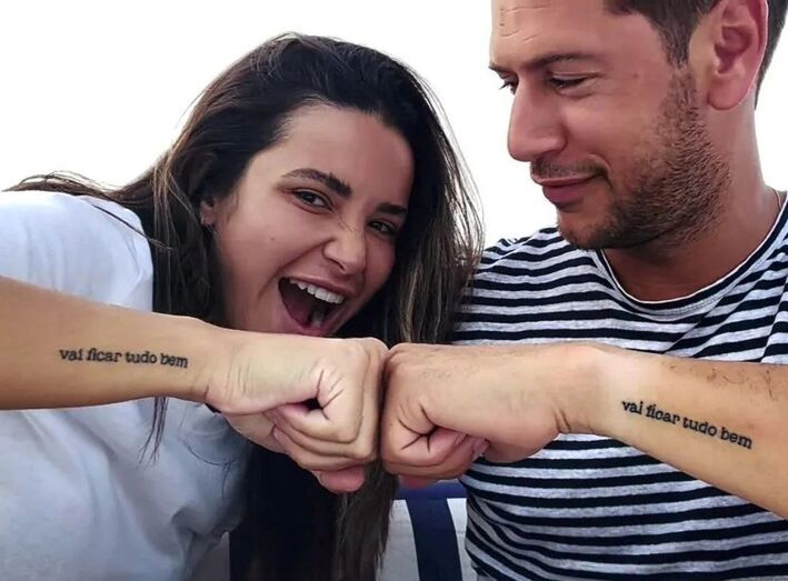 Bruna Gomes e Bernardo Sousa