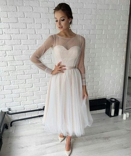 vestidos de noiva curtos