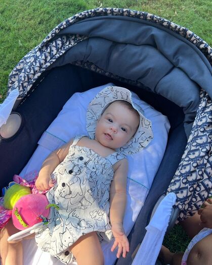 Bella Esmeralda, filha de Ronaldo e Georgina