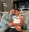 Dolores Aveiro com os netos